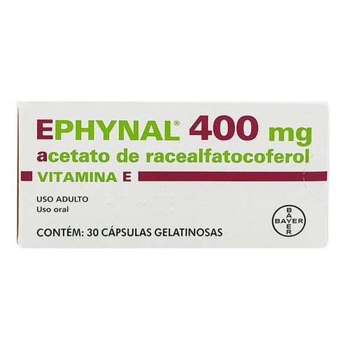 Ephynal 400mg com 30 Cápsulas Gelatinosas Moles
