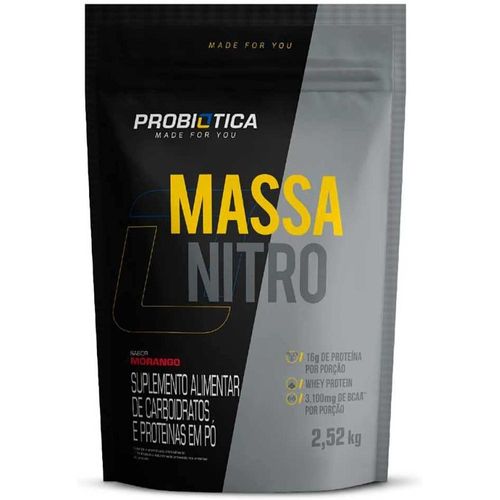 Refil Massa Nitro Probiótica 2,52kg