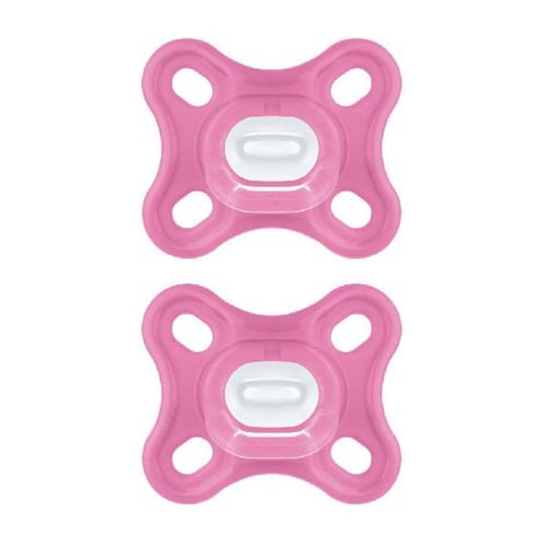 Chupeta Mam Comfort 6 Meses Rosa Tamanho 1 com 2 Unidades