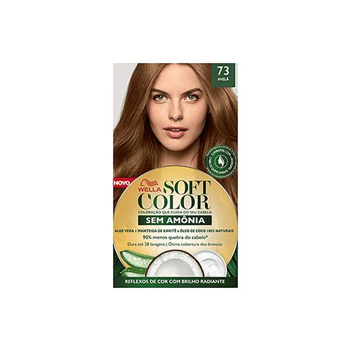 Tinta Sem Amônia Soft Color 73 Avelã com 1 Unidade