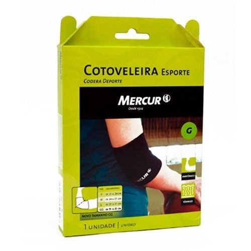 Cotoveleira Esporte Tamanho G Mercur BC0065 com 1 Unidade