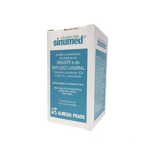 Sinumed com Copo Medidor Solução de Uso Oral Frasco 120ml