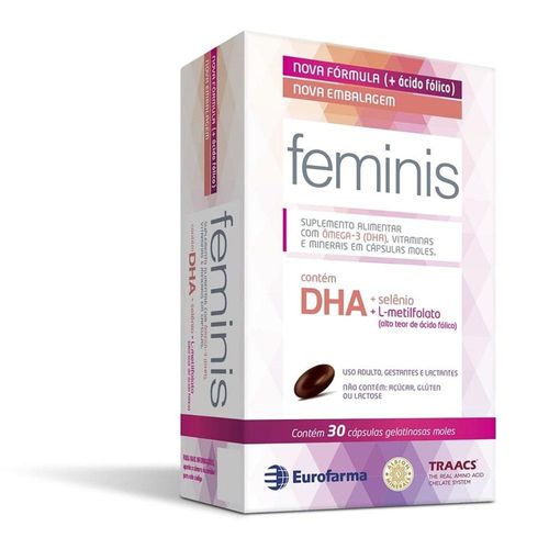 Feminis com 30 Cápsulas Gelatinosas
