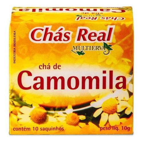 Chas Naturais Real Chá Sachê Camomila 10g