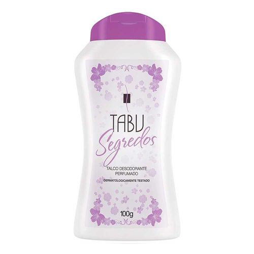 Talco Perfumado Tabu Segredos 100g