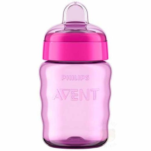 Copo Infantil Antivasamento Avent Easy Girls Capacidade 260ml