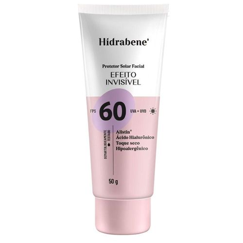 Protetor Solar Facial Hidrabene FPS 60 50g