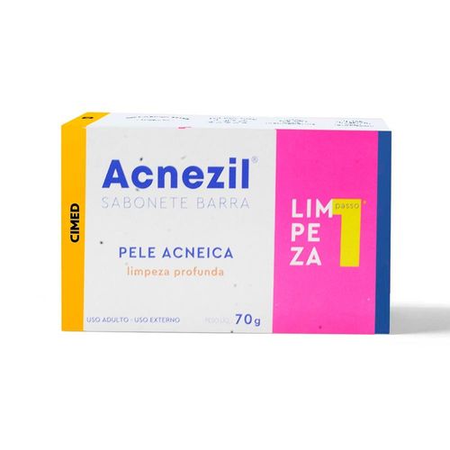 Acnezil Sabonete Pele Acneica 70g