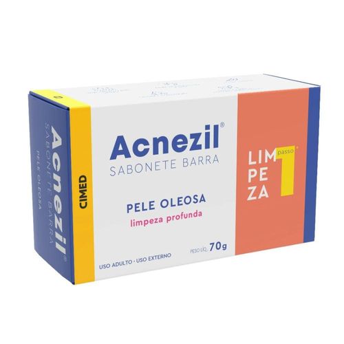 Acnezil Sabonete Pele Oleosa 70g