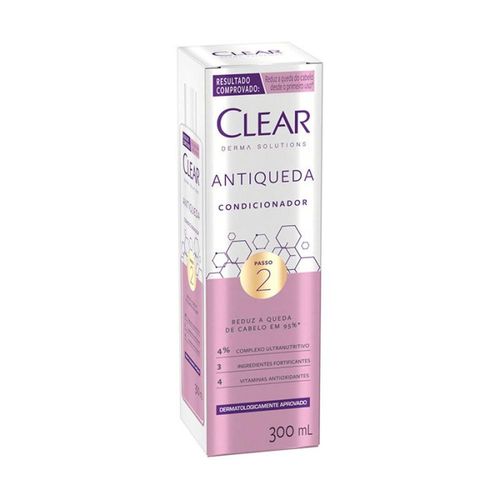 Condicionador Antiqueda Clear Derma Solutions 300ml