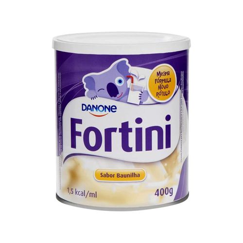 Fórmula Infantil Fortini Sabor Baunilha 400g