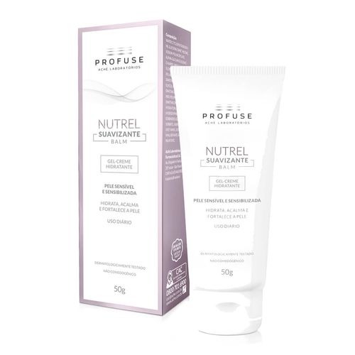 Hidratante Facial Profuse Nutrel Bálsamo Suavizante 50g