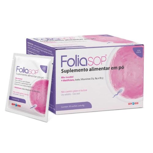 Folia Sop Gross com 30 Sachês 4g