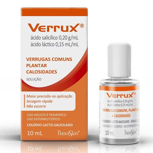 Verrux Removedor De Verrugas 10ml
