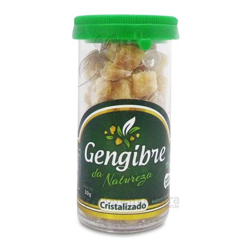 Gengibre da Natureza Cristalizado 30g