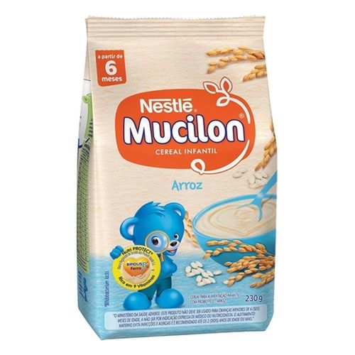 Mucilon Pó Sachê Arroz 180g