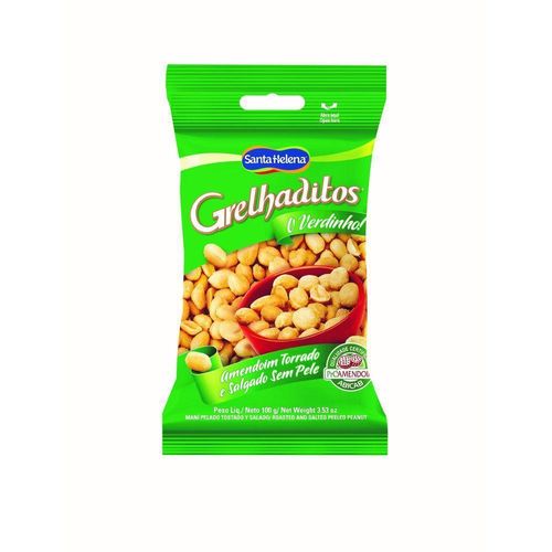 Amendoim sem Pele Grelhaditos 100g