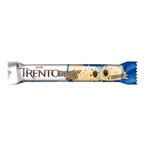Stick de Chocolate Trento Massimo Branco com Cookies 30g