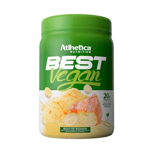 Best Whey Vegan Atlhetica Nutrition Sabor Bolo de Banana 900g