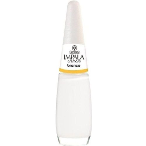 Esmalte Cremoso Branco Impala 7,5ml