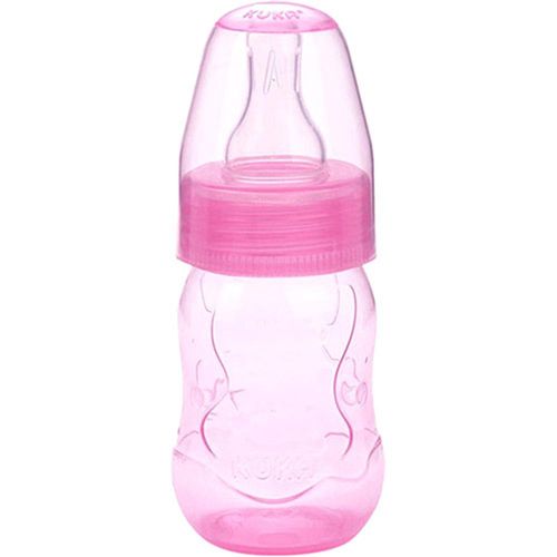 Mamadeira Kuka Aquarela Rosa Bico Ortodôntico 70ml