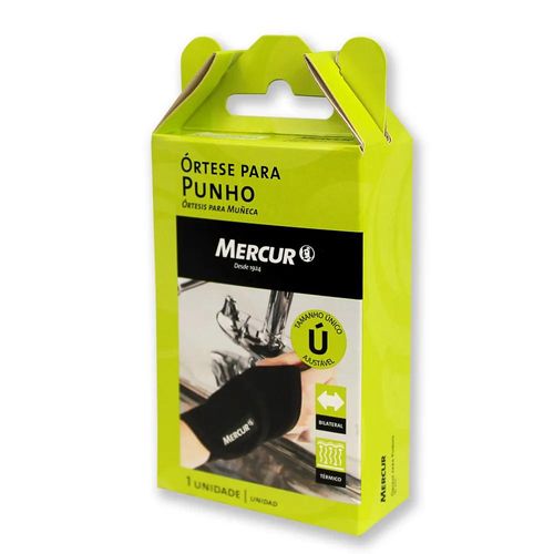 Órtese para Punho Ajustável Mercur com 1 Unidade