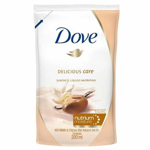 Sabonete Líquido Dove Nutritivo Karite Refil 200ml