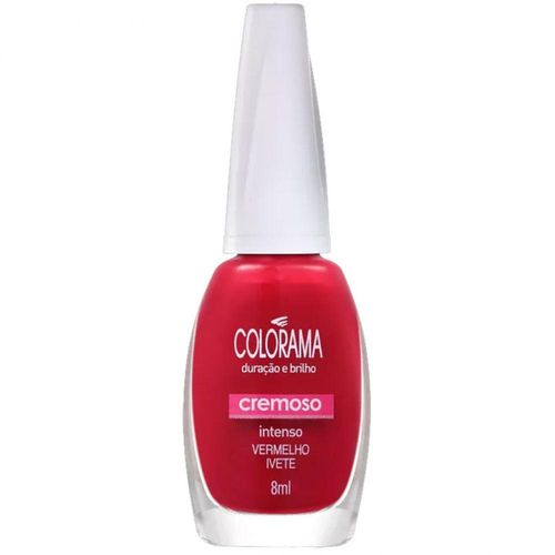 Esmalte Colorama Chic Verniz e Cor Vermelho Ivete 8ml