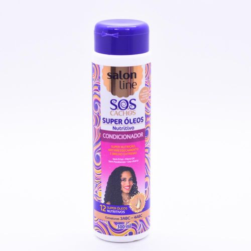 Condicionador Salon Line S.O.S Cachos Super Óleos Nutritivos 300ml