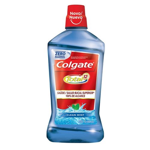 Enxaguante Bucal Colgate Total 12 Clean Mint 250ml