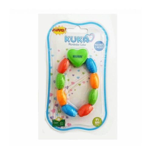 Mordedor para Bebê Color Kuka com 1 Unidade