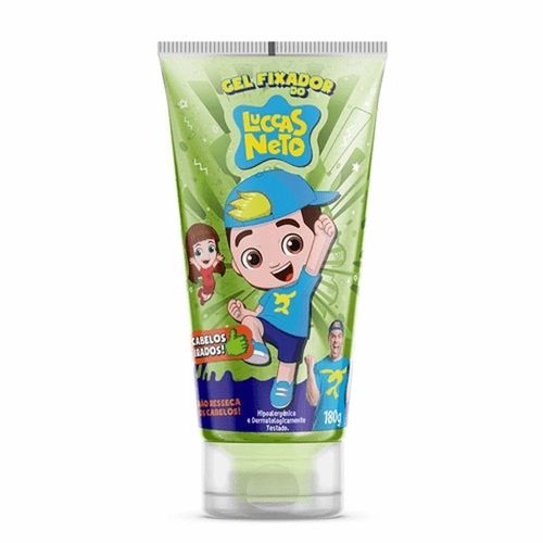 Gel Capilar Fixador Luccas Neto Cabelos Irados 180g