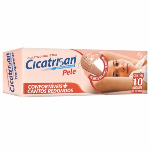 Curativo Cicatrisan Pele com 10 Unidades