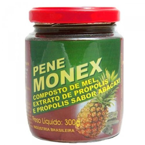 Composto de Mel Penemonex com Extrato de Própolis e Própolis Sabor Abacaxi 300g