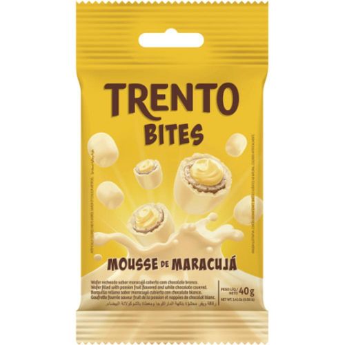 Trento Bites Mousse de Maracujá 40g