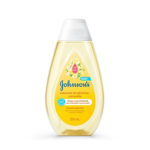 Sabonete Líquido de Glicerina Camomila Johnson'S Baby Cabeça aos Pés 200ml