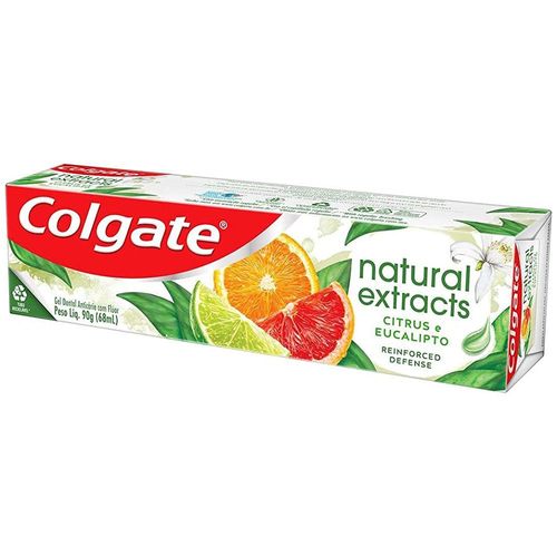 Pasta de Dente Colgate Natural Extracts Defesa Reforçada 90g