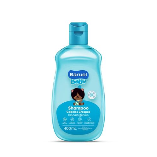 Shampoo Baruel Baby Cabelos Crespos 400ml