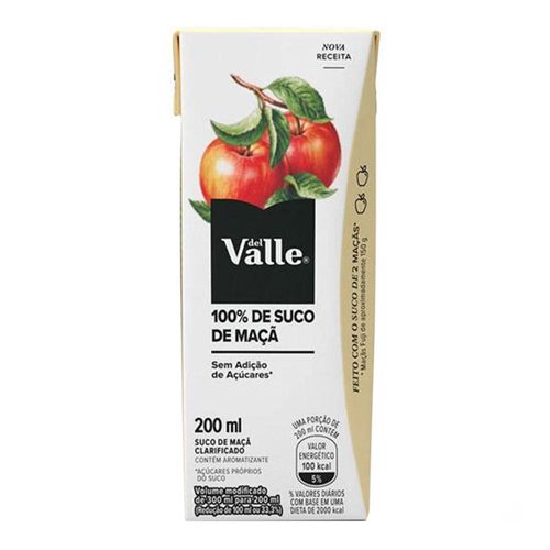 Del Valle Líquido Caixa Suco Maca 200ml