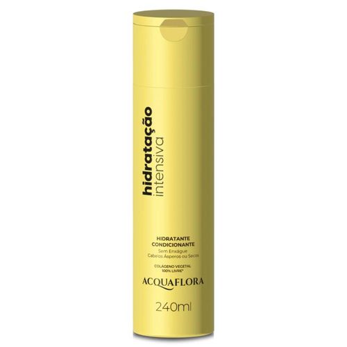 Hidratante Condicionante Sem Enxágue Acquaflora Hidratação Intensiva 240ml