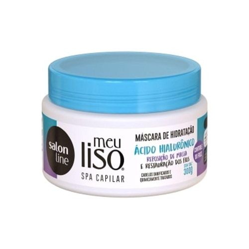 Máscara Capilar Salon Line Meu Liso Hidratação com Ácido Hialurônico 300g