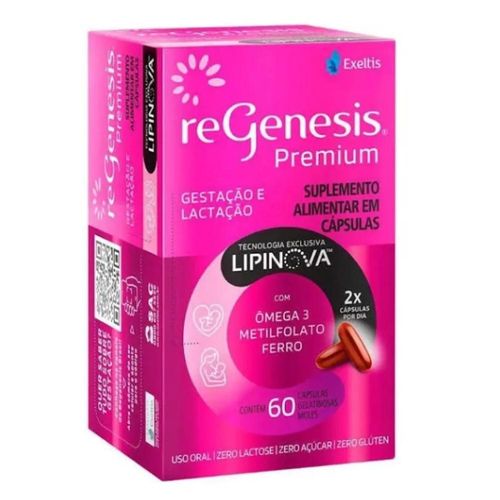 Regenesis Premium Lipinova com 60 Cápsulas