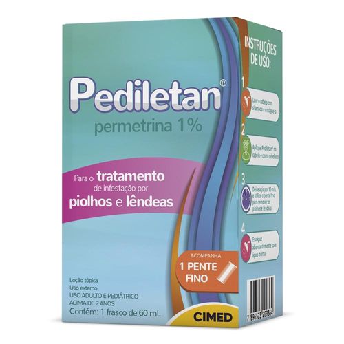 Pediletan 10mg/ml Loção de Uso Dermatológico Frasco 60ml