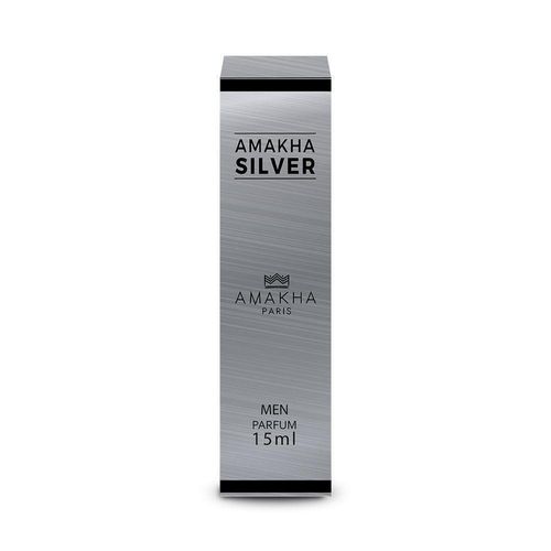 Spray Eau de Parfum Amakha Paris Silver Men 15ml