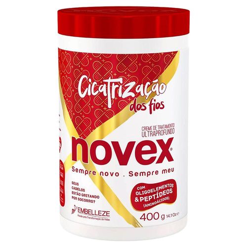 Creme de Tratamento Novex Cicatrização dos Fios 400g