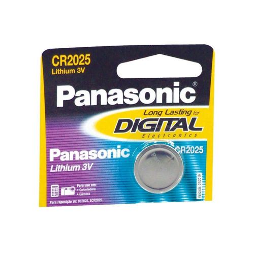 Bateria Panasonic Lithium 3V Cr2032 com 1 Unidade