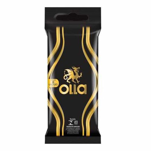 Preservativo Olla Lubrificado com 6 Unidades