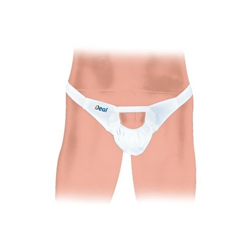 Suspensório Escrotal Ideal Elástica Versátil Branco G com 1 Unidade