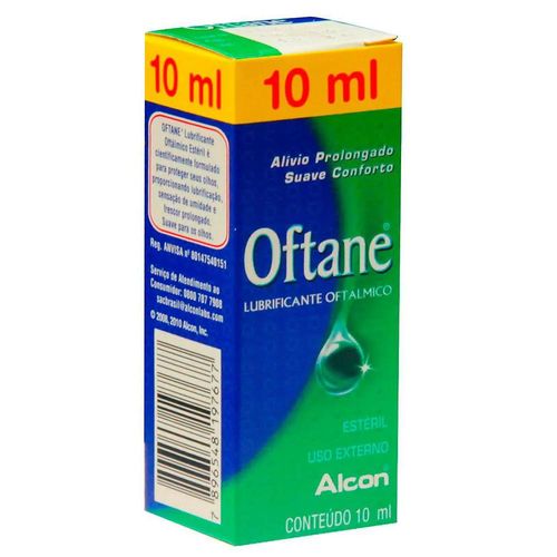 Oftane Eye Drops Lubrificante Oftálmico 10ml