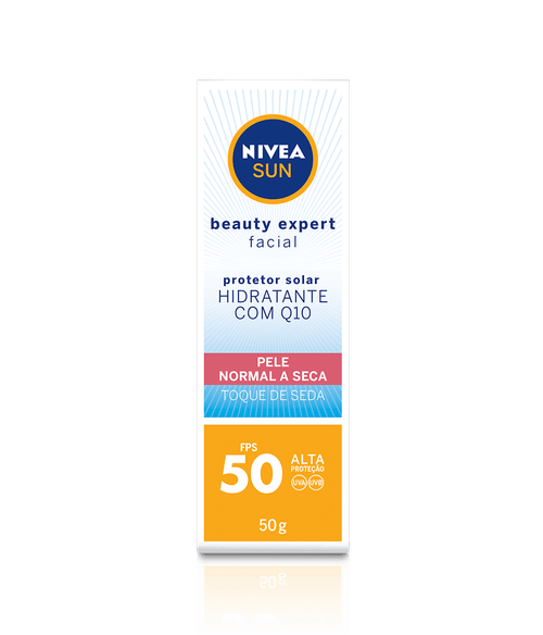 Nivea Sun Beauty Expert Facial Pele Normal A Seca FPS50 50g
